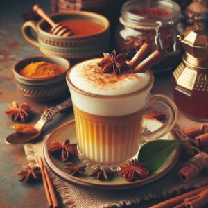 Spiced Honey Latte Simple, Sweet, and Spicy